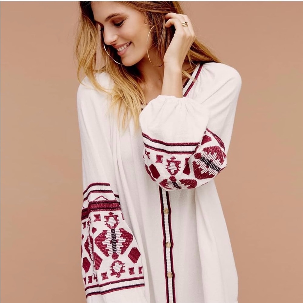 Free People In The Clear embroidered dress.